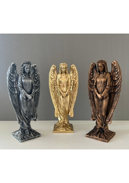 Melek Dekoratif Biblo Heykel 25 cm x 12 cm