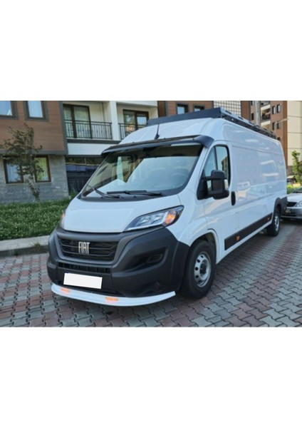Ducato 2014 Üzeri Beyaz Ön Tampon Lip Abs Dar 2 Parça GARAGE453 fiyatları