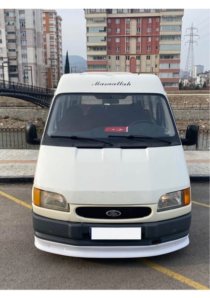 Ford Transit 12 Beyaz Ön Tampon Ek Abs Plastik GARAGE453