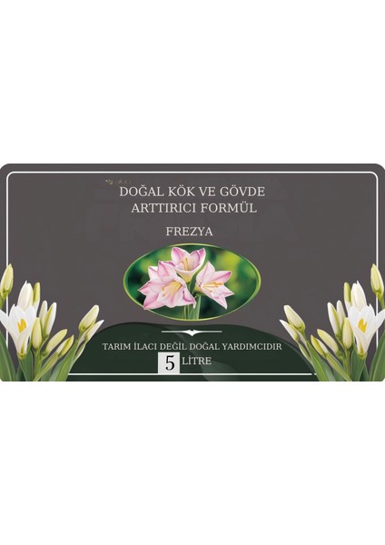Doğal Kök ve Gövde Formül(Frezya)