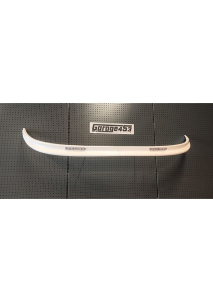 Citroen Jumper 2006-2014 Uyumlu Beyaz Ön Tampon Lip Abs Dar 2 Parça GARAGE453