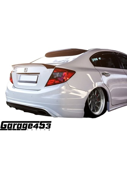 GARAGE453 Honda Civic Fb7 Arka Tampon Eki Plastik Boyasız modelleri