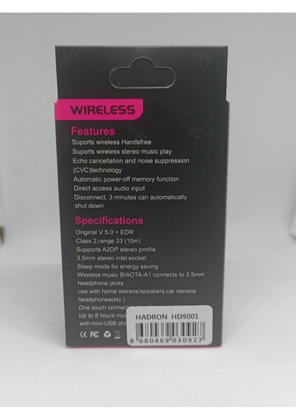 Bluetooth Aux Araç Kiti