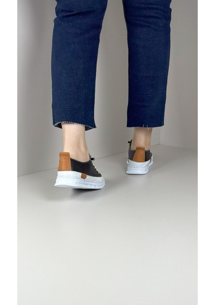 Almina Konwers 003 - Hakiki Deri Kadın Günlük Sneaker fırsatları