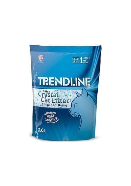 Silika Kristal Kedi Kumu 3,6 Lt