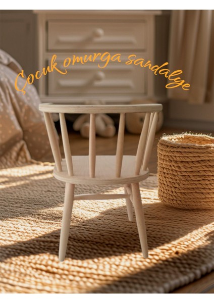 Ahşap Çocuk Omurga Sandalye modelleri