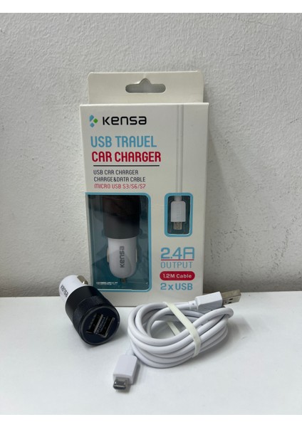 Ka-50 USB Seyahat Araç Şarj Cihazı