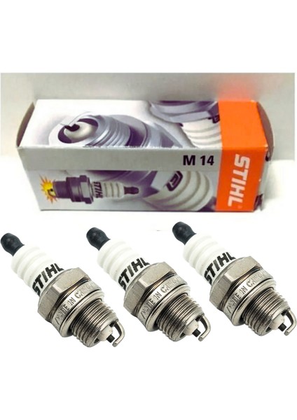 Orjinal Buji M14 - 3 Adet