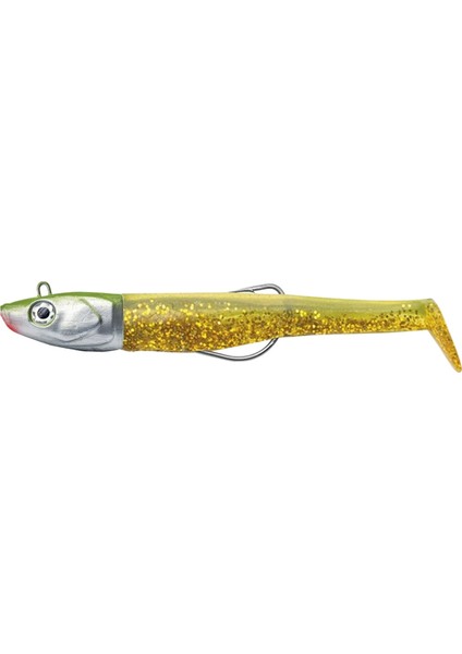 Zanzibar 300 Set 344GR 21.5cm #08 Khaki Gold Silikon Balık