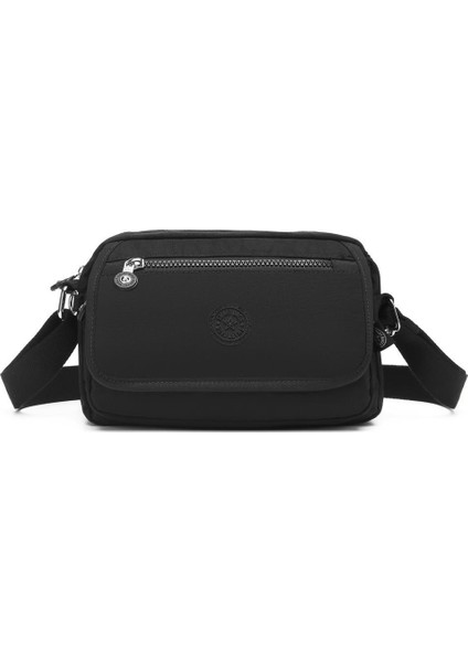 Metalik Kumaş Kadın Postacı Çantası Smart Bags 3166