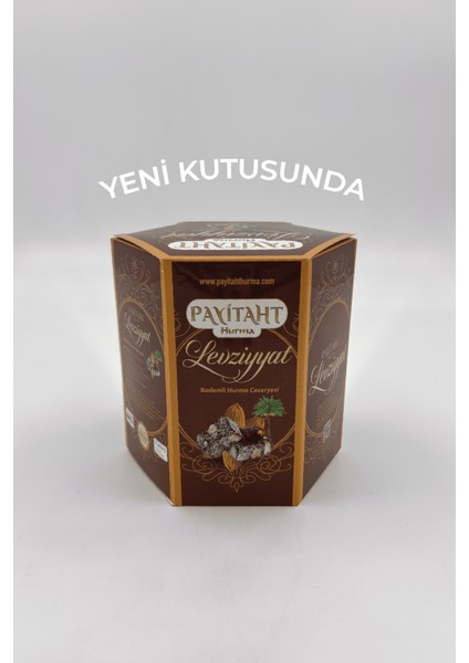 Katkısız Yaprak Hurma Cezeryesi 500 gr Bademli + 500 gr Fındıklı