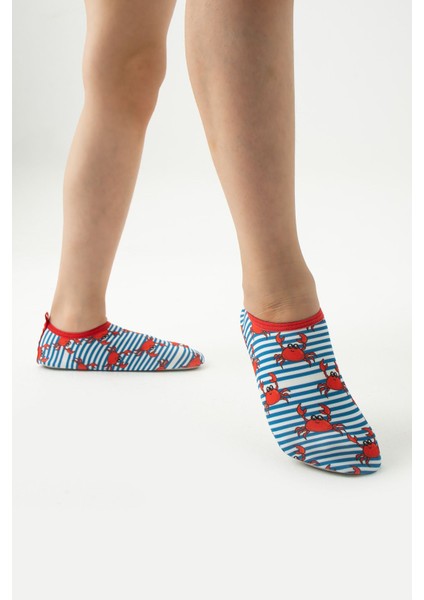 Desenli Kaydırmaz Tabanlı Yırtılmaz Dayanıklı Deniz ve Havuz Patiği fiyatları