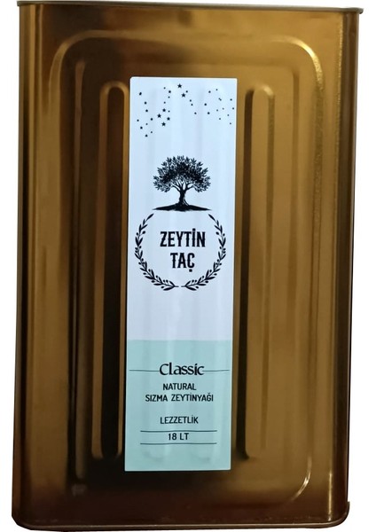 Classic - Olgun Hasat Natürel Sızma Zeytinyağı 18 lt | Yeni Sezon