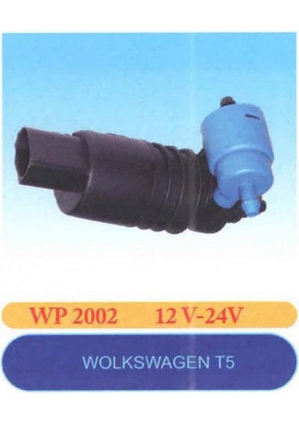 Cam Su Fiskiye Pompasi Vw T5 Çift Çikiş Gnzrz