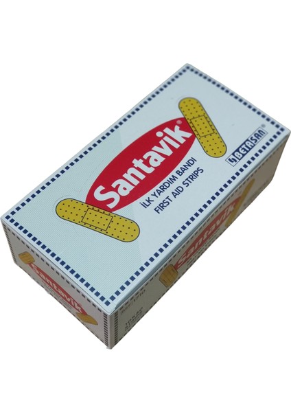 Sermetsüsdünyası Santavik Yarabandı 30X10 Adet 300 Adet Yara Bandı