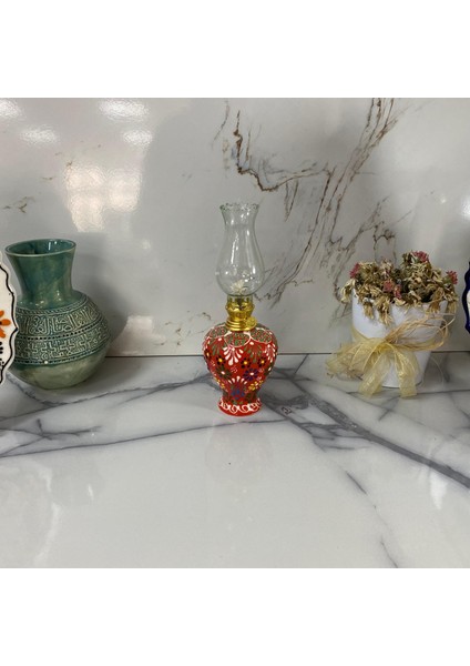 El Işçiliği Çini Gaz Lambası Dm-01