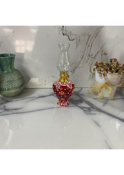 El Işçiliği Çini Gaz Lambası Dm-04