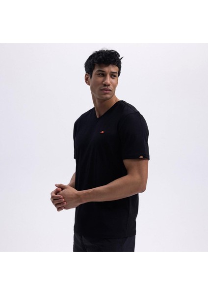 EM186-1-BK V Yaka Erkek T-Shirt - Siyah modelleri