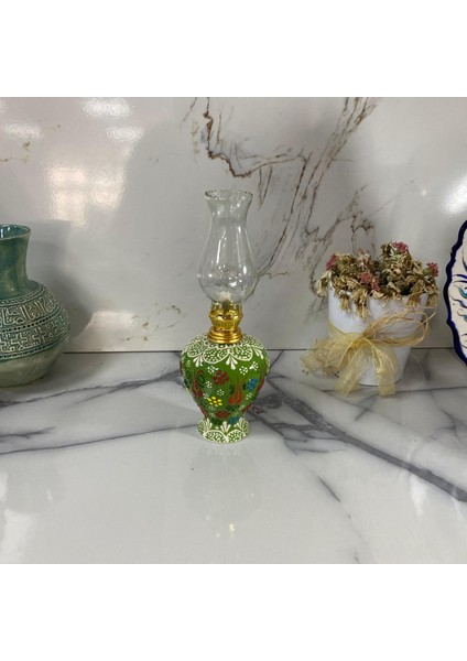 El Işçiliği Çini Gaz Lambası Dm-12