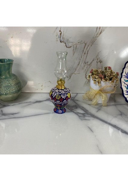 El Işçiliği Çini Gaz Lambası Dm-08