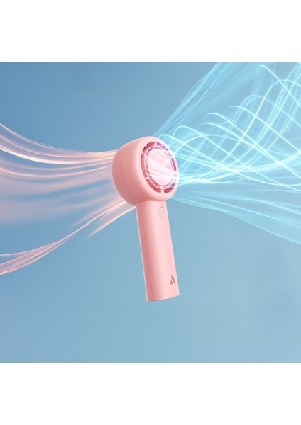 Pb01 Iç Spiralli Çift Halka Hava Akışı Teknolojili 5 Kademeli Soğutucu El Fanı Pembe modelleri