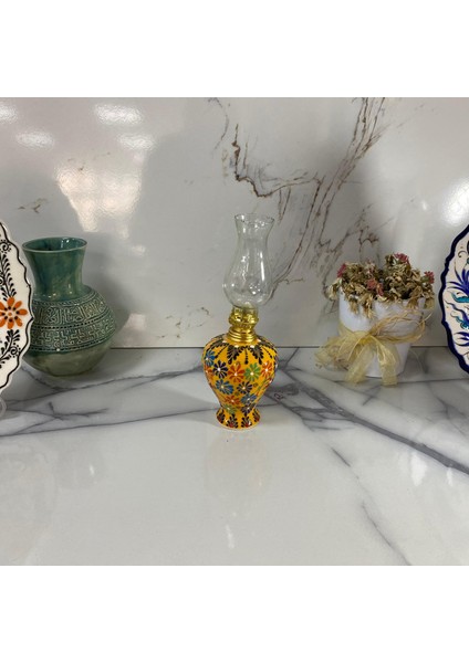 El Işçiliği Çini Gaz Lambası Dm-11