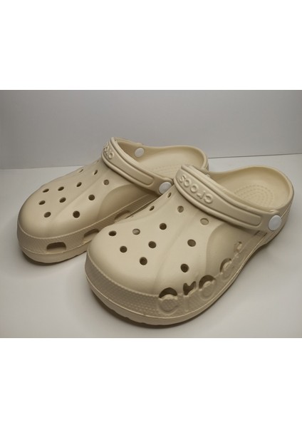 Bantsız Kendinden Desenli Krem Terlik fiyatları