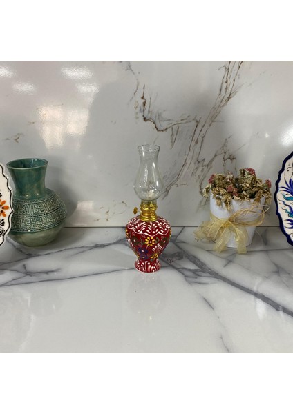 El Işçiliği Çini Gaz Lambası Dm-13