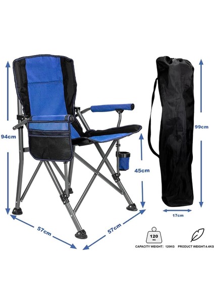 Roxy Katlanır Kamp Sandalyesi/blue/black/// indirimleri