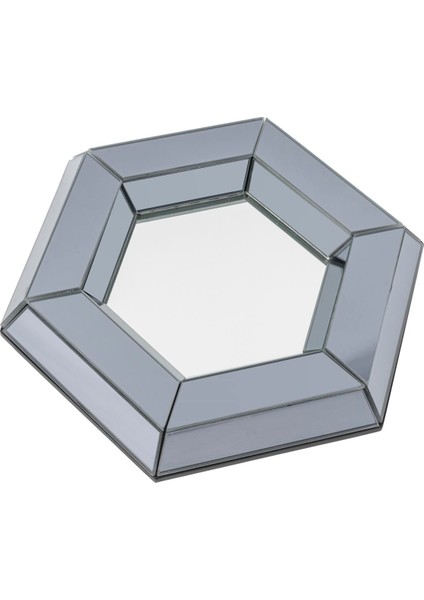 Füme Gri Altıgen Ayna 28 x 24 x 4 cm fiyatları