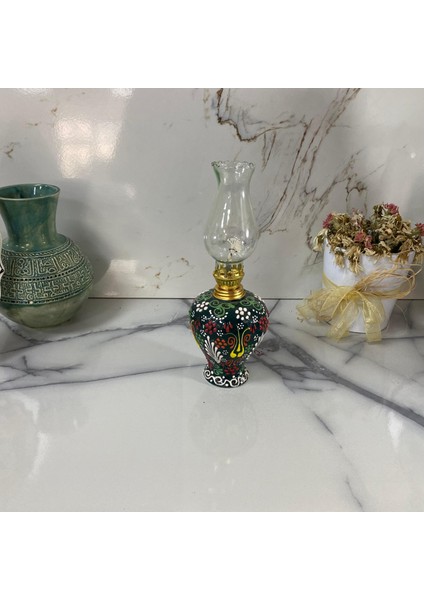 El Işçiliği Çini Gaz Lambası Dm-07