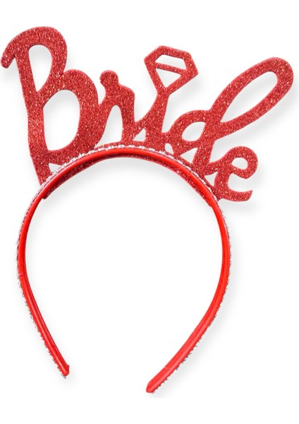 Eva Taç Bride Kırmızı