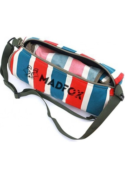 Katlanır Kamp Piknik Sandalyesi - Madfox Infinity Ultralight - R.Çizgili -547214 - Taşıma Çantalı