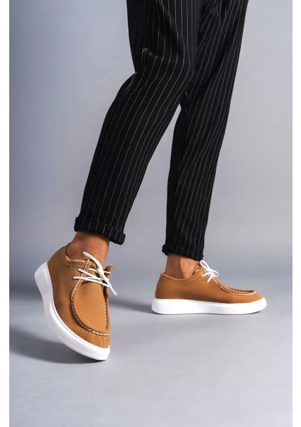 SLW170 Tornado Bağcıklı Süet Erkek Günlük Spor Klasik Ayakkabı Sbt - Taba fiyatları