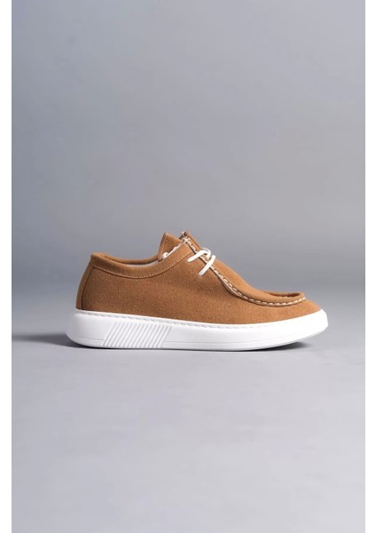 SLW170 Tornado Bağcıklı Süet Erkek Günlük Spor Klasik Ayakkabı Sbt - Taba indirimleri