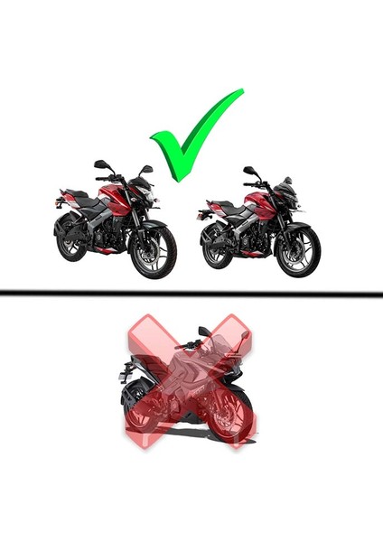 Bajaj Pulsar NS200 Ug2 Sağ Ön Sürücü Ayaklık Basamak Braketi Bağlantı Demiri A