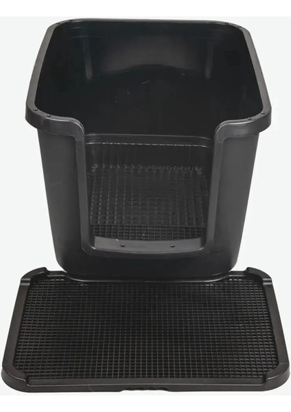 Xxl 3 Fonksiyonlu Ultra Lüx Kapalı Kedi Tuvaleti ve Kedi , Köpek Taşıma Çantası 67 x 52 x 51 cm