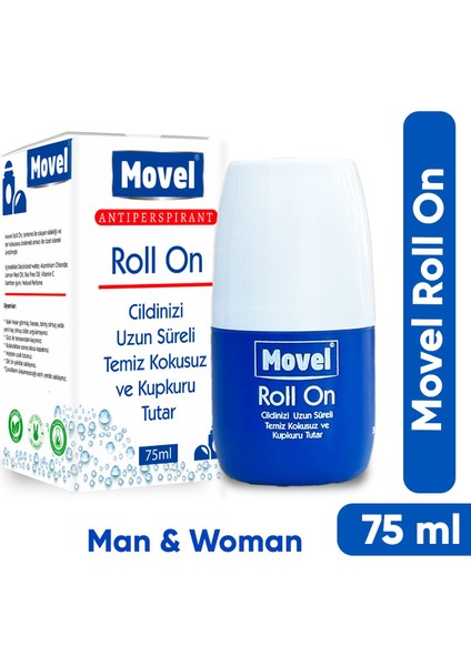 Roll-On Kadın & Erkek 75 ml