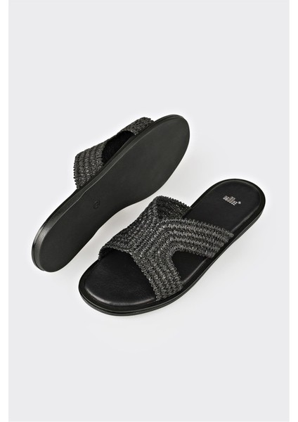 Yeşil Kadın Terlik modelleri