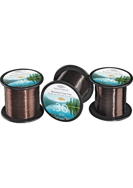 Maxximus Carp 1200M Kahve Sazan Misinası 0.35 mm
