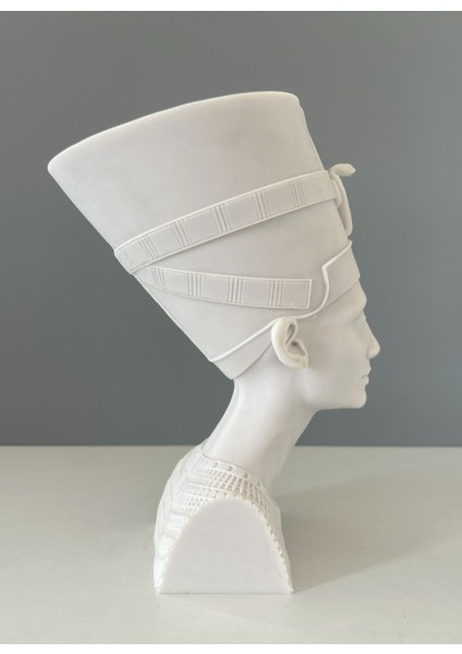 Nefertiti Dekoratif Büst Heykel 23CM x 10CM fırsatları