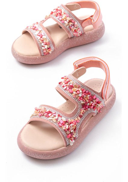 Kız Çocuk Hafif Kaydırmaz Taban Sandalet modelleri