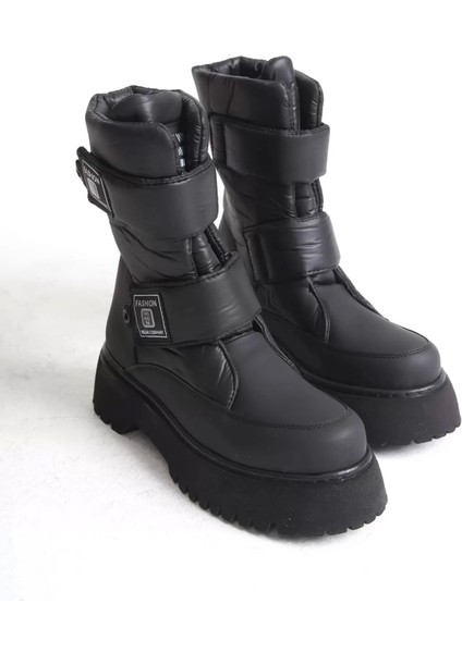 Elısa Cırt Cırtlı Paraşüt Kumaşkadın Bot St - Siyah indirimleri