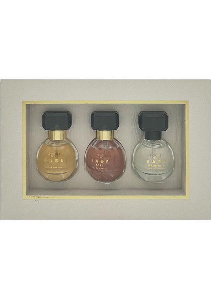 Bare Seyahat Boyu Parfüm Seti 3x7.5ml