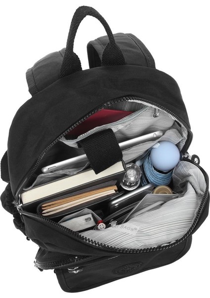 Metalik Kumaş Orta Boy Kadın Sırt Çantası Smart Bags 1187 indirimleri