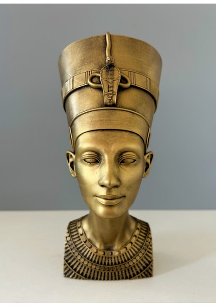 Nefertiti Dekoratif Biblo Heykel 23CM x 10CM