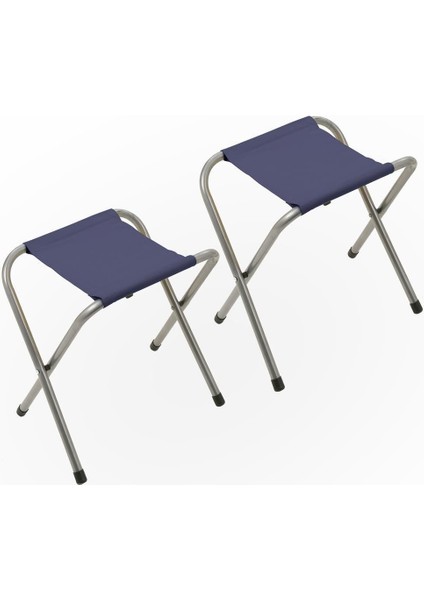 Katlanır Balıkçı Taburesi, Kamp Taburesi, Piknik Taburesi, Kamp Sandalyesi-Lacivert-**2 Adet**