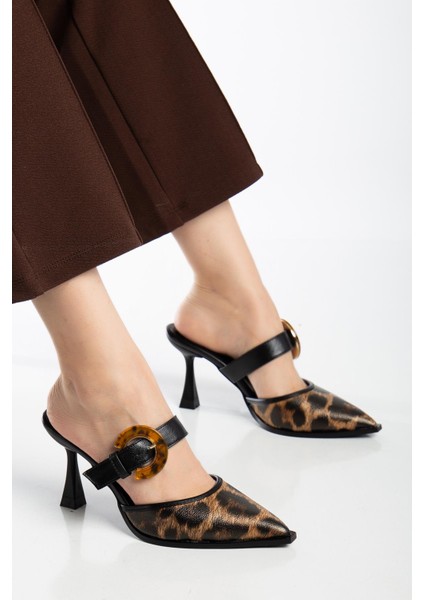 Suins Pablo Kadın Topuklu Özel Tasarım Vardolalı Stiletto Ayakkabı