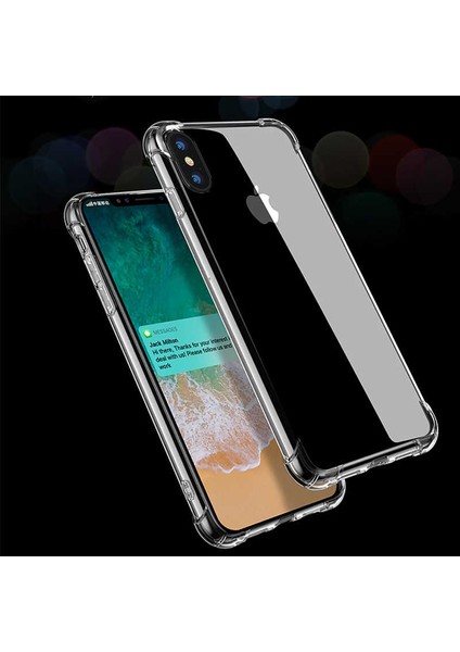 Apple iPhone Xs Max 6.5 Kılıf Zore Nitro Anti Shock Silikon
