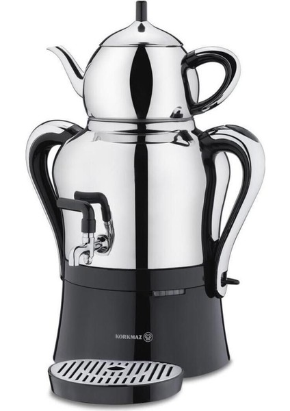 Çaykolik-2 Semaver Inox/krom